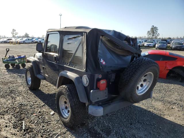 1J4FA49S06P769448 - 2006 JEEP WRANGLER / SPORT BLUE photo 2