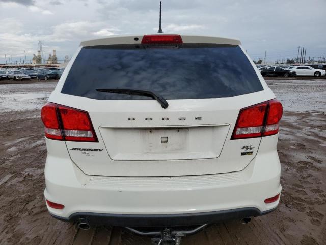 3C4PDCEG2GT165796 - 2016 DODGE JOURNEY R/T WHITE photo 6