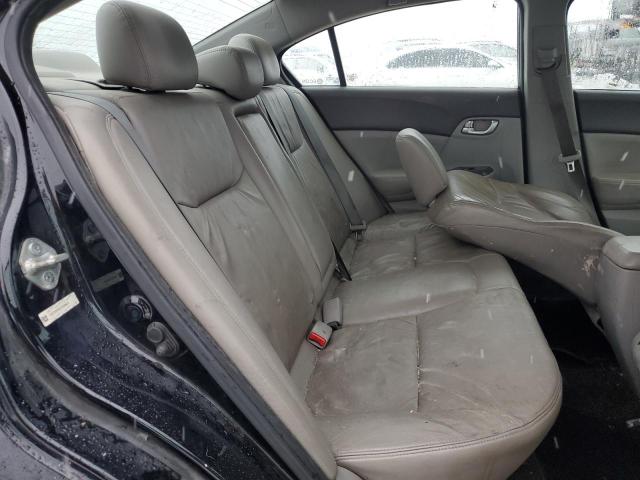 19XFB2F92CE035625 - 2012 HONDA CIVIC EXL BLACK photo 10