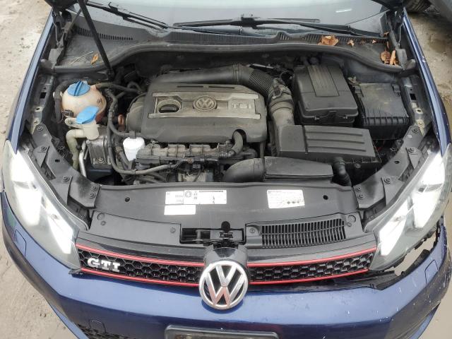 WVWHD7AJ3CW237445 - 2012 VOLKSWAGEN GTI BLUE photo 11