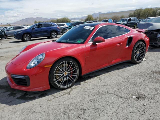 WP0AD2A91HS167310 - 2017 PORSCHE 911 TURBO RED photo 1