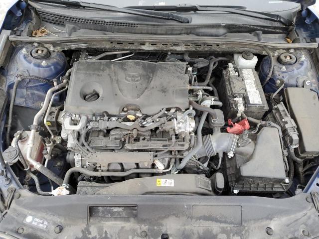 4T1G11AK4PU131321 - 2023 TOYOTA CAMRY SE NIGHT SHADE BLUE photo 11