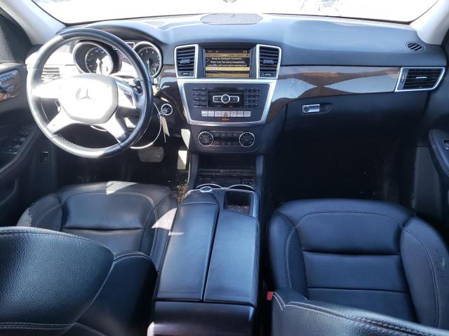 4JGDA5HB1CA038574 - 2012 MERCEDES-BENZ ML 350 4MATIC SILVER photo 8