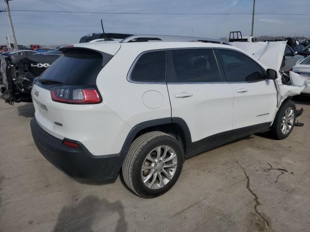 1C4PJLCB2KD122803 - 2019 JEEP CHEROKEE LATITUDE WHITE photo 3