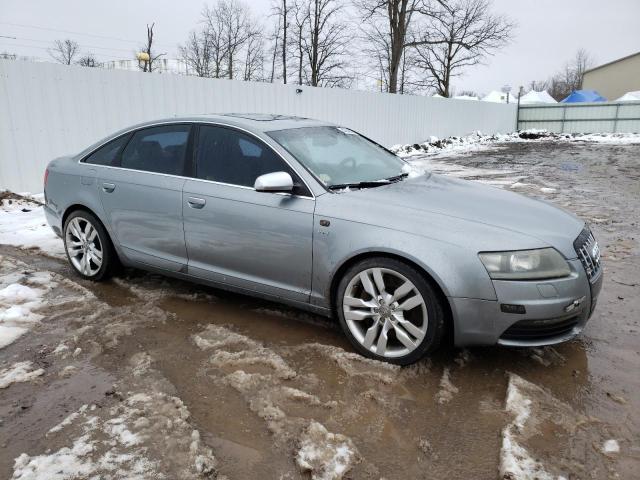 WAUGN74F57N148517 - 2007 AUDI S6 QUATTRO SILVER photo 4