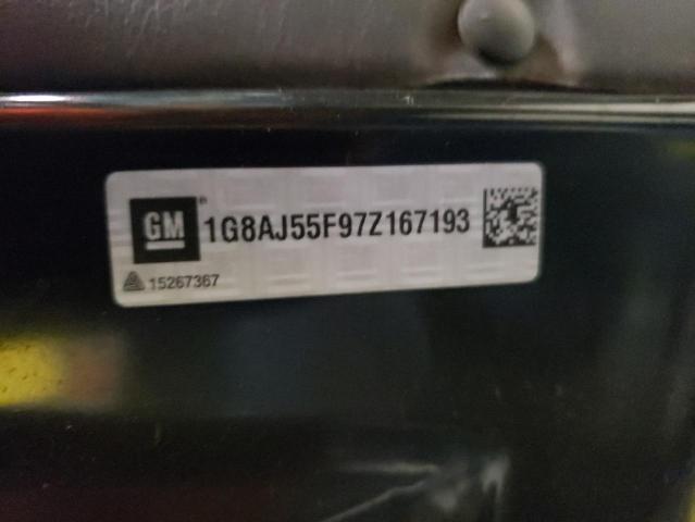 1G8AJ55F97Z167193 - 2007 SATURN ION LEVEL 2 黑色 照片 12