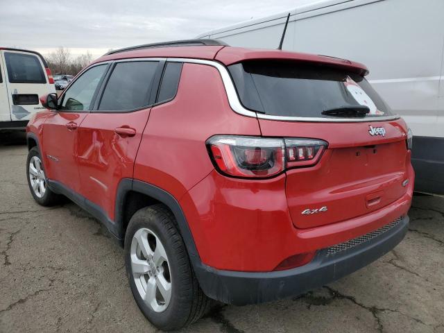 3C4NJDBB6JT391121 - 2018 JEEP COMPASS LATITUDE RED photo 2