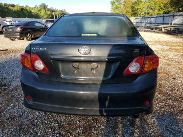 1NXBU40E19Z024499 - 2009 TOYOTA COROLLA BASE BLACK photo 6