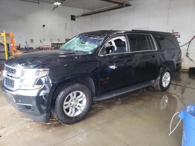 1GNSKHKC5GR134332 - 2016 CHEVROLET SUBURBAN K1500 LT BLACK photo 1