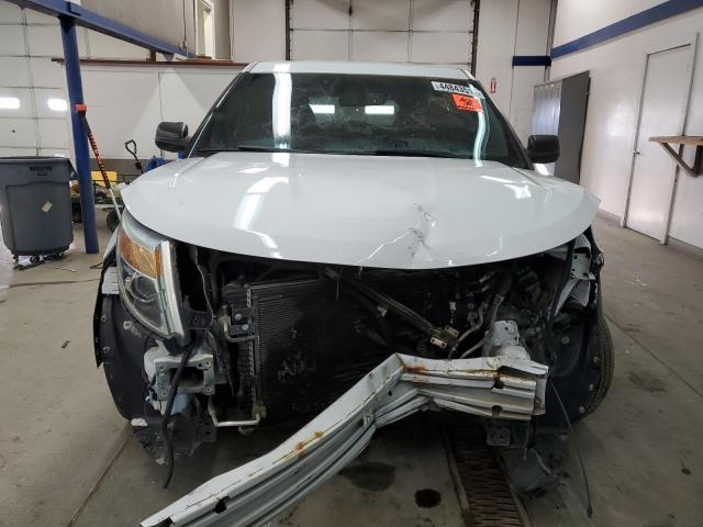 1FM5K8AR5FGB03518 - 2015 FORD EXPLORER POLICE INTERCEPTOR WHITE photo 5