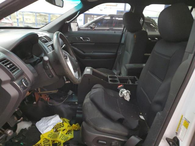 1FM5K8AR5FGB03518 - 2015 FORD EXPLORER POLICE INTERCEPTOR WHITE photo 7