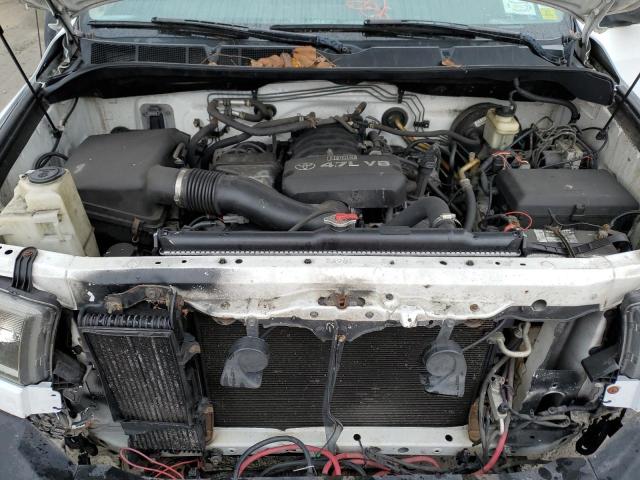 5TFST54107X002042 - 2007 TOYOTA TUNDRA DOUBLE CAB SR5 WHITE photo 11