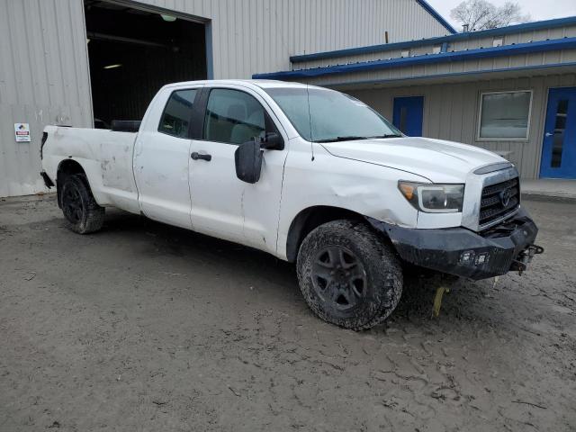 5TFST54107X002042 - 2007 TOYOTA TUNDRA DOUBLE CAB SR5 WHITE photo 4