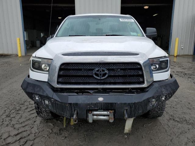 5TFST54107X002042 - 2007 TOYOTA TUNDRA DOUBLE CAB SR5 WHITE photo 5