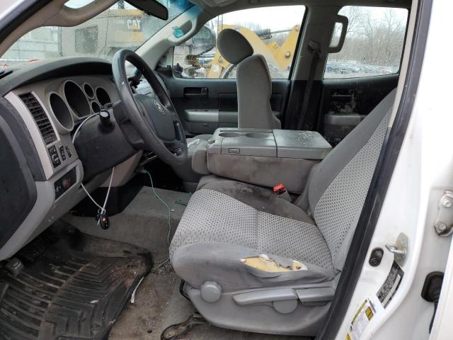 5TFST54107X002042 - 2007 TOYOTA TUNDRA DOUBLE CAB SR5 WHITE photo 7