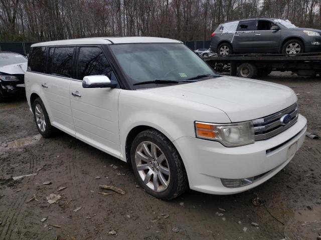 2FMDK53C49BA90114 - 2009 FORD FLEX LIMITED WHITE photo 4