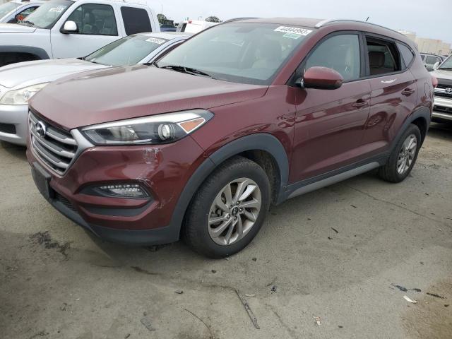 KM8J33A47HU330104 - 2017 HYUNDAI TUCSON LIMITED BURGUNDY photo 1