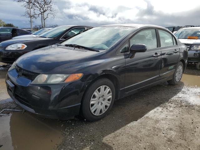 1HGFA46508L000920 - 2008 HONDA CIVIC GX BLACK photo 1