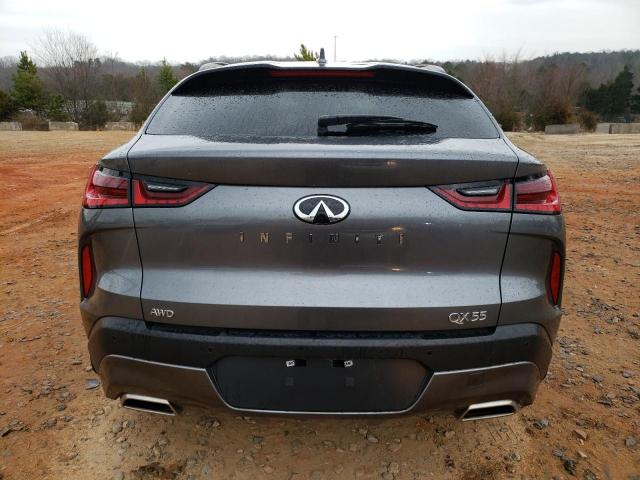 3PCAJ5J39NF113915 - 2022 INFINITI QX55 LUXE GRAY photo 6