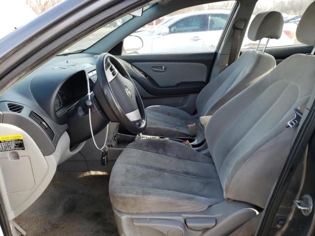 KMHDU46D88U283478 - 2008 HYUNDAI ELANTRA GLS GRAY photo 7