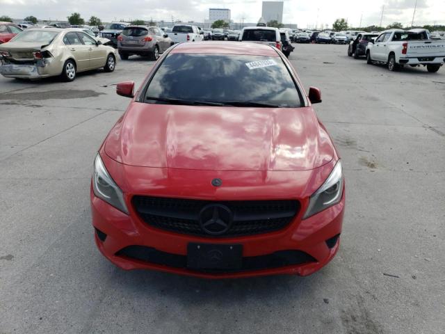 WDDSJ4GB0EN146242 - 2014 MERCEDES-BENZ CLA 250 4MATIC RED photo 5