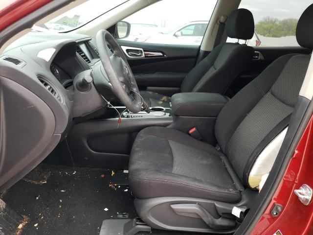 5N1DR2MN0HC908835 - 2017 NISSAN PATHFINDER S 勃艮第红 照片 7