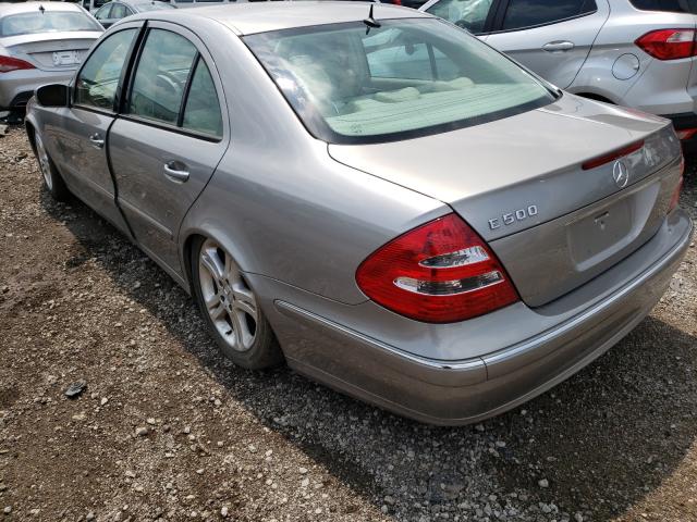 WDBUF70J84A493071 - 2004 MERCEDES-BENZ E 500 SILVER photo 3