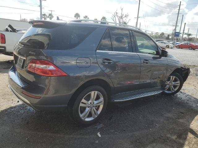 4JGDA5HBXCA066874 - 2012 MERCEDES-BENZ ML 350 4MATIC GRAY photo 3