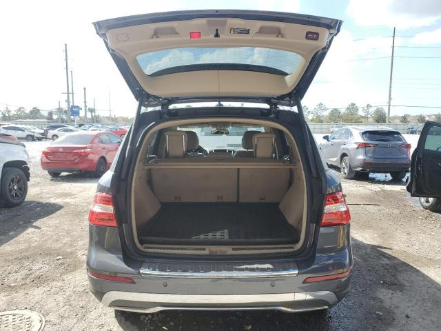 4JGDA5HBXCA066874 - 2012 MERCEDES-BENZ ML 350 4MATIC GRAY photo 6