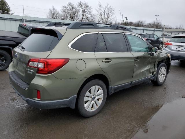 4S4BSAFC1G3215286 - 2016 SUBARU OUTBACK 2.5I PREMIUM GREEN photo 3