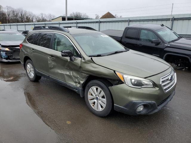 4S4BSAFC1G3215286 - 2016 SUBARU OUTBACK 2.5I PREMIUM GREEN photo 4