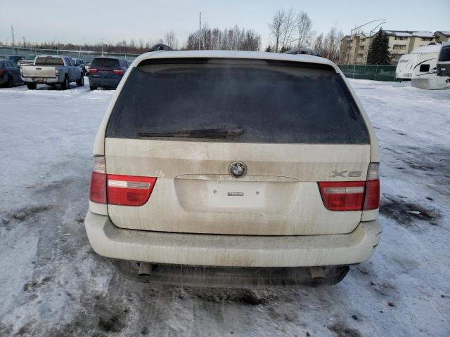 5UXFA13565LY05932 - 2005 BMW X5 3.0I WHITE photo 6