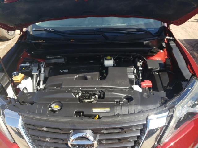 5N1DR2MM0JC659689 - 2018 NISSAN PATHFINDER S 红色 照片 12