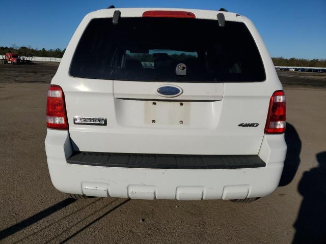 1FMCU93148KA56013 - 2008 FORD ESCAPE XLT WHITE photo 6