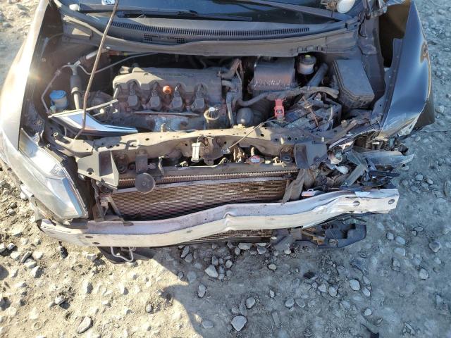 2HGFB2F91EH523523 - 2014 HONDA CIVIC EXL ყავისფერი ფოტო 11