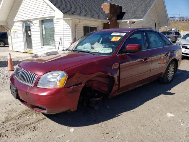 1MEFM43105G626378 - 2005 MERCURY MONTEGO PREMIER BURGUNDY photo 1