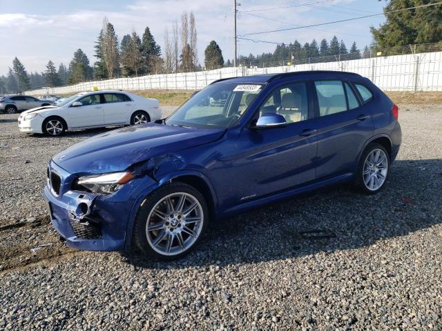 WBAVM5C53DVV89825 - 2013 BMW X1 XDRIVE35I BLUE photo 1