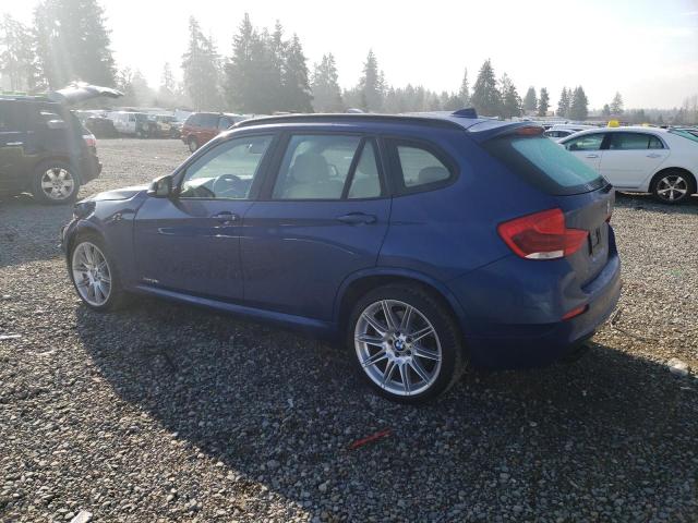 WBAVM5C53DVV89825 - 2013 BMW X1 XDRIVE35I BLUE photo 2