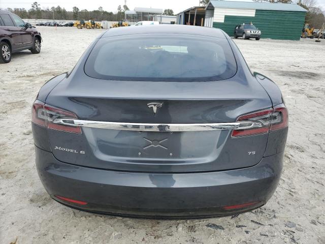 5YJSA1E11HF210911 - 2017 TESLA MODEL S GRAY photo 6