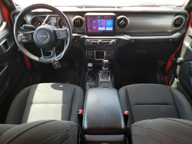 1C4HJXDG9JW173756 - 2018 JEEP WRANGLER U SPORT წითელი ფოტო 8