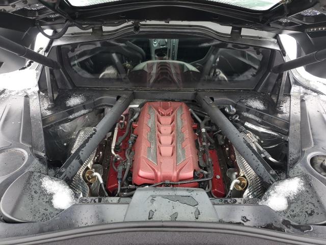 1G1YA2D49N5100786 - 2022 CHEVROLET CORVETTE STINGRAY 1LT GRAY photo 11