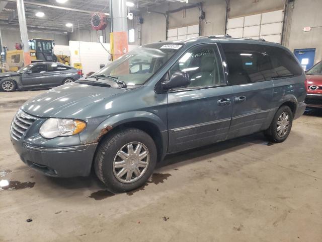 2A8GP64L36R812918 - 2006 CHRYSLER TOWN & COU LIMITED BLUE photo 1