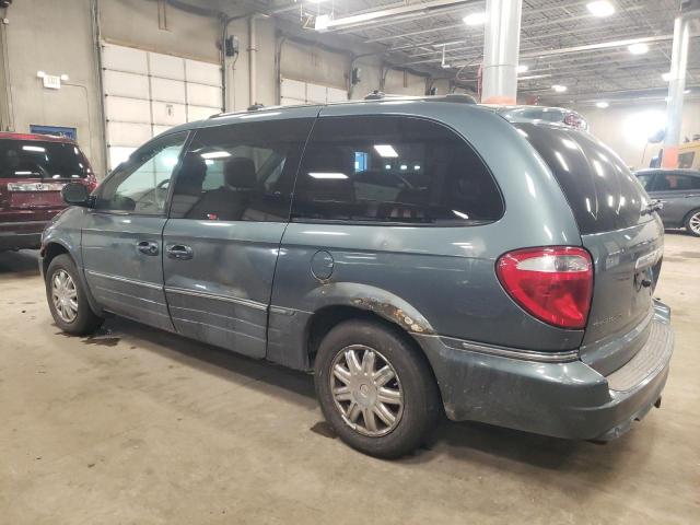 2A8GP64L36R812918 - 2006 CHRYSLER TOWN & COU LIMITED BLUE photo 2