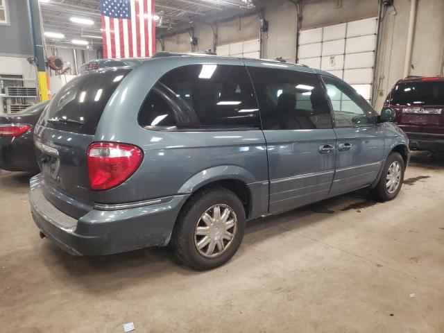 2A8GP64L36R812918 - 2006 CHRYSLER TOWN & COU LIMITED BLUE photo 3