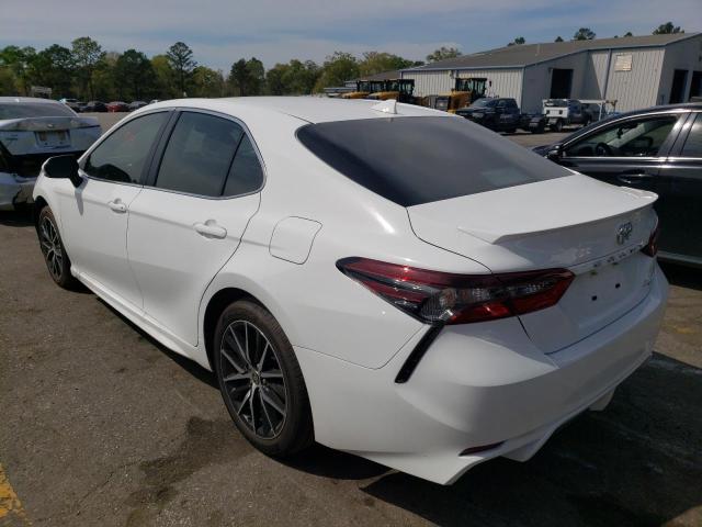 4T1T11AK9PU758501 - 2023 TOYOTA CAMRY SE NIGHT SHADE WHITE photo 2