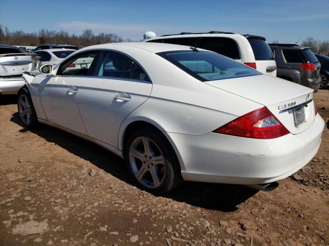 WDDDJ75X56A039091 - 2006 MERCEDES-BENZ CLS 500C WHITE photo 2