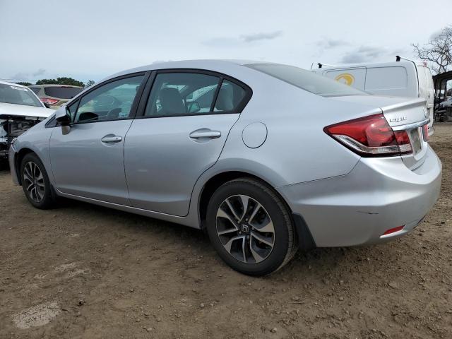 19XFB2F93DE229467 - 2013 HONDA CIVIC EXL ვერცხლისფერი ფოტო 2