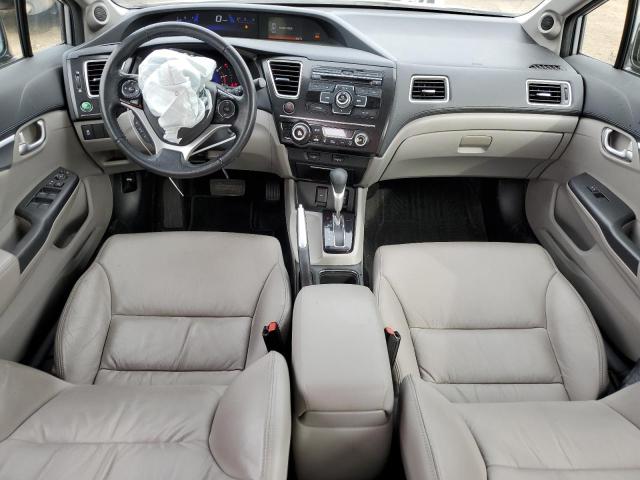 19XFB2F93DE229467 - 2013 HONDA CIVIC EXL ვერცხლისფერი ფოტო 8