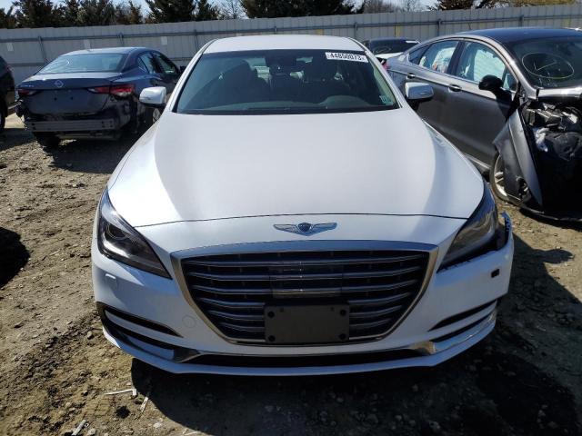 KMHGN4JE6JU250141 - 2018 GENESIS G80 BASE WHITE photo 5