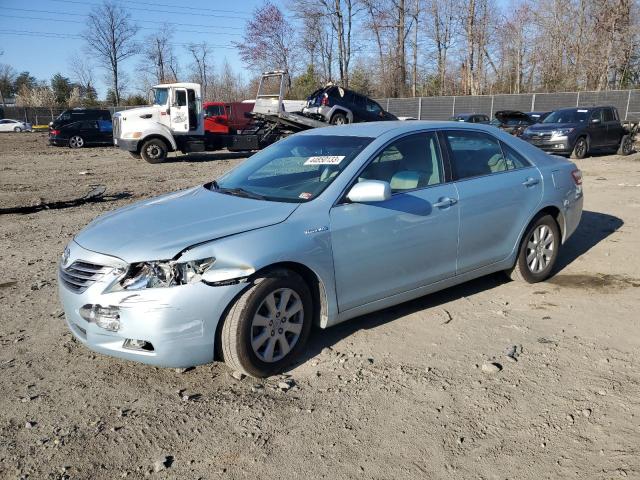 4T1BB46K79U108961 - 2009 TOYOTA CAMRY HYBRID BLUE photo 1